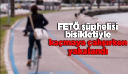 FETÖ şüphelisi bisikletiyle kaçmaya çalışırken yakalandı