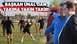 Halil Ünal'dan yakın takip