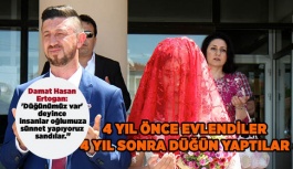 OLANAKLARI YOKTU DÜĞÜNSÜZ EVLENDİLER: 4 YIL SONRA DÜĞÜN HEYECANI