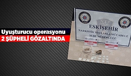 Uyuşturucu operasyonu; 2 şüpheli gözaltında