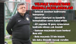 YILMAZ VURAL’DAN ÖNEMLİ AÇIKLAMALAR