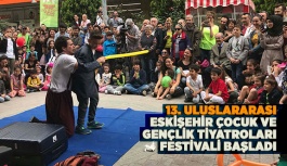 13. ULUSLARARASI ESKİŞEHİR ÇOCUK VE GENÇLİK TİYATROLARI FESTİVALİ BAŞLADI