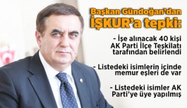 Başkan Gündoğan’dan İŞKUR’a tepki