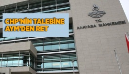 CHP’NİN TALEBİNE AYM’DEN RET