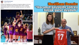 ESKİŞEHİR’İN GURURU NESLİHAN DEMİR GÜLER ’DEN BAŞKAN BÜYÜKEREŞEN’E ZİYARET