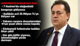 HALİL ÜNAL BAŞKANLIĞI BIRAKTI