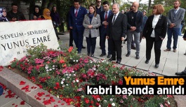 Yunus Emre kabri başında anıldı