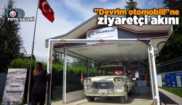 "Devrim otomobili"ne ziyaretçi akını