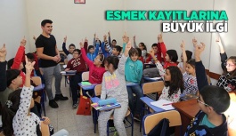 ESMEK KAYITLARINA BÜYÜK İLGİ