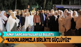 GÜNAY SARICAKAYALILAR İLE BULUŞTU