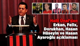 Halil Ünal’dan Erkan, Felix, Dorukhan, Hasan Hüseyin ve Hasan Ayaroğlu açıklaması