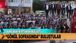 SARICAKAYA İFTARDA BULUŞTU