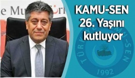 "Türkiye Kamu-Sen 26 Yaşında"