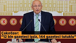 CHP medyanın sorunlarının araştırılması için Meclis Araştırması istedi