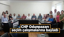 CHP Odunpazarı seçim çalışmalarına başladı