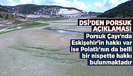 DSİ 3. Bölge Müdürlüğü: Porsuk Barajı talimatlara uygun olarak işletiliyor