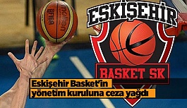 Eskişehir Basket'in yönetim kuruluna ceza yağdı