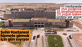 Eskişehir Şehir Hastanesi vatandaşın hizmetine girmek için gün sayıyor