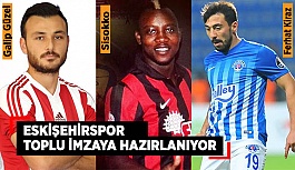 ESKİŞEHİRSPOR TOPLU İMZAYA HAZIRLANIYOR