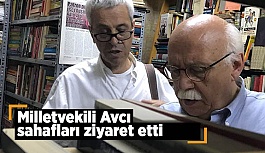 Milletvekili Avcı sahafları ziyaret etti