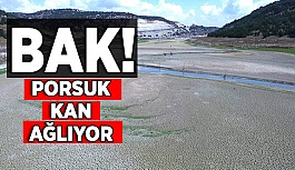 POLATLI PORSUK BARAJI’NI BOŞALTIYOR, ESKİŞEHİR BAKIYOR