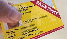 Sarı basın kartı almak isteyenler artık oraya başvuracak!