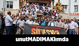 SİVAS KATLİAMI'NDA ÖLDÜRÜLENLER 25'İNCİ YILINDA ANILDI