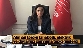 Akman terörü lanetledi, elektrik ve doğalgaz zammına tepki gösterdi