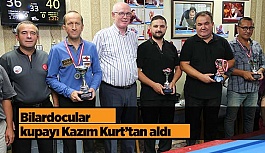 Bilardocular kupayı Kazım Kurt’tan aldı