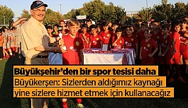 Büyükşehir’den bir spor tesisi daha