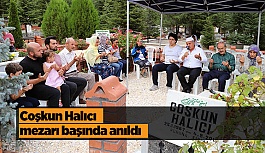 Coşkun Halıcı anıldı