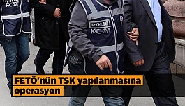 FETÖ'nün TSK yapılanmasına operasyon