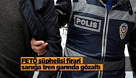 FETÖ şüphelisi firari sanığa tren garında gözaltı