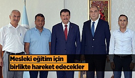 Mesleki eğitim için birlikte hareket edecekler