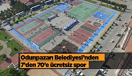 Odunpazarı Belediyesi, ücretsiz spor alanlarını hayat geçirdi