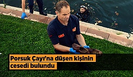 Porsuk Çayı'na düşen kişinin cesedi bulundu