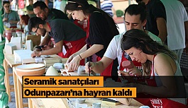 Seramik sanatçıları Odunpazarı’na hayran kaldı