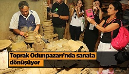 Toprak Odunpazarı’nda sanata dönüşüyor