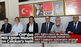 Akman’dan; Milli Eğitim Müdürü ve AK Parti İl Başkanı Çalışkan’a tepki