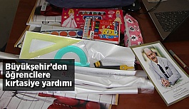 Büyükşehir’den öğrencilere  kırtasiye yardımı