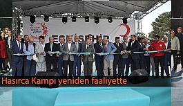 Hasırca Kampı yeniden faaliyette