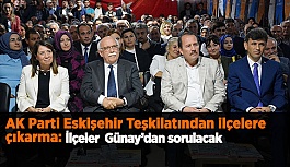 İlçeler Emine Nur Günay’dan sorulacak