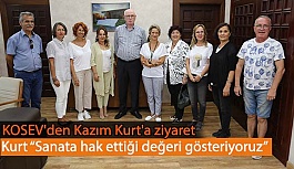 KOSEV'den Kazım Kurt'a ziyaret