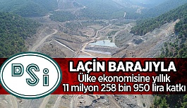 Laçin Barajı verimli toprakları suyla buluşturacak