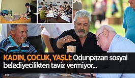 Odunpazarı aileleri yalnız bırakmıyor...