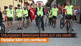 Odunpazarı Belediyesi iklim için ses verdi: