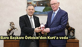 Rıza Öztekin’den Kazım Kurt’a veda ziyareti