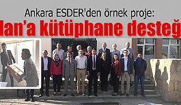 Ankara ESDER'den örnek proje