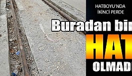 Buradan bir hat olmadı
