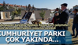 Kazım Kurt'tan Cumhuriyet kentine yakışır park